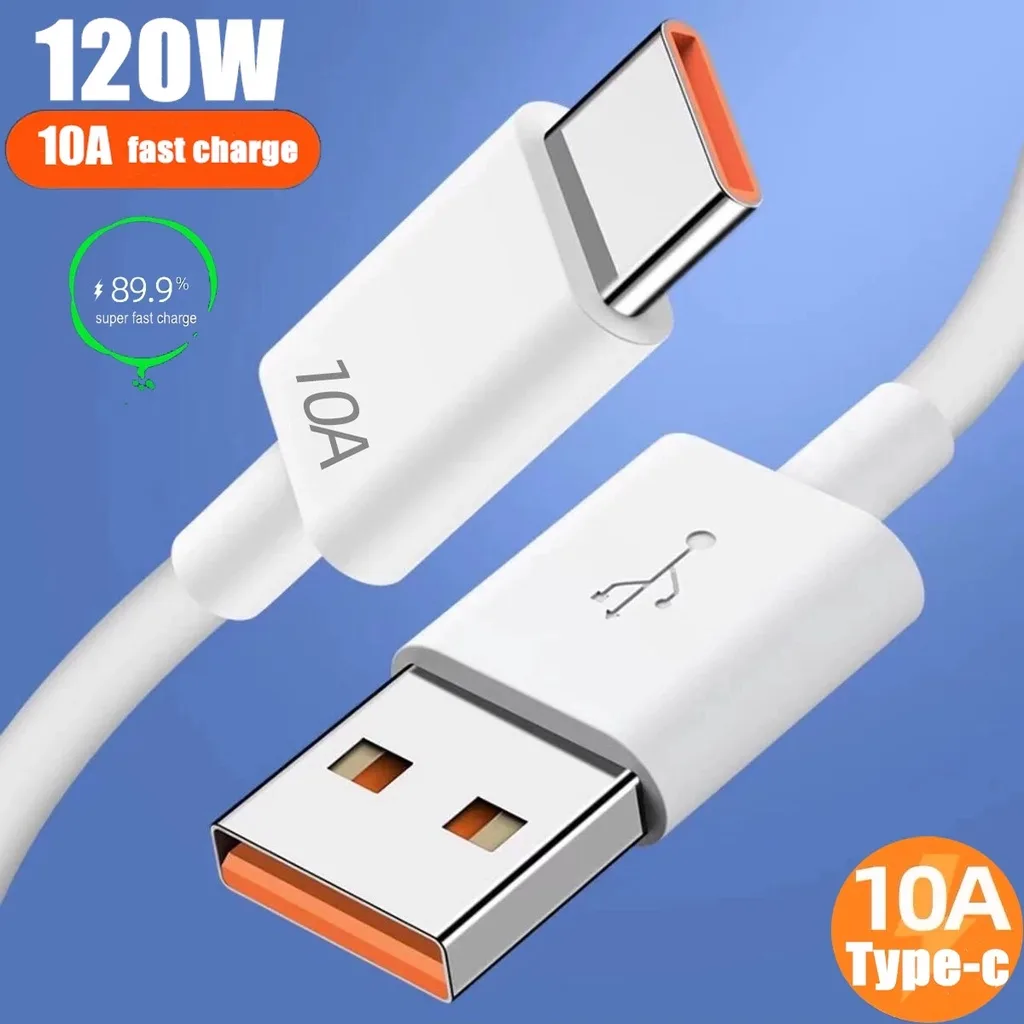 สายชาร์จ Type C 0.25 1 1.5 2 ม. ความเร็วสูง 10A 120W สําหรับแล็ปท็อป โทรศัพท์ และอุปกรณ์ USB C PD