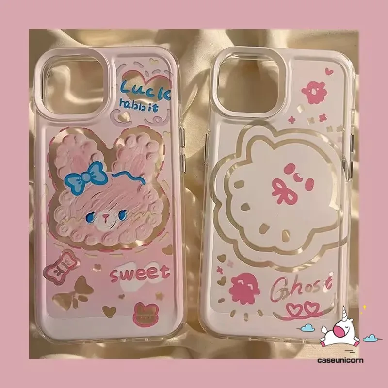 เคสโทรศัพท์มือถือแบบนิ่ม กันกระแทก ลายการ์ตูนกระต่ายน่ารัก สําหรับ Redmi 10C A1 9A 9C NFC 9 10A 10 9T Redmi Note 9Pro 10Pro 8 11 9 10 9s 11s 10s POCO F4 M3 X3 NFC Pro Max