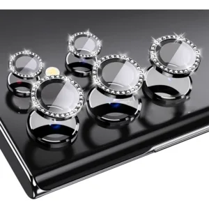ฟิล์มเลนส์กล้องDiamond เลนส์เพชร สำหรับS22Ultra S23Ultra ฟิล์มกันรอยกล้องแต่งเพชร CAMERA DIAMOND.