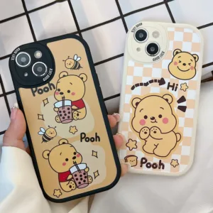 เคส VIVO Y36 Y27 Y27S Y22 Y22S Y21 Y21S Y21T Y20 Y20S Y19 Y17 Y16 Y15S Y12 Y12S Y12A Y11 Y02 Y02A Y02T Y01 Y01A Y91C Y1S Y50 Y30 Y35 Y33S Y33T Y31 T1X S1 Pro V29 V27 V25 V23 V23e 4G 5G 2020 2021 2022 Big Camera Bee Honey Yellow Bear Soft Case