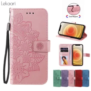 เคสโทรศัพท์มือถือหนัง แบบฝาพับแม่เหล็ก ลายแมนดาลา สําหรับ Tecno Camon 18 18P Infinix Hot 20 20s Note 12 G96 11 11s NFC 10 9 Play Pro