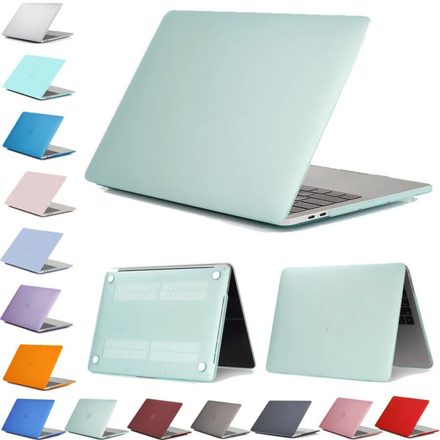 เคสพลาสติก PC แข็ง ผิวด้าน สําหรับแล็ปท็อป MacBook Pro 13 นิ้ว A1706 A1708 A1989 A2159