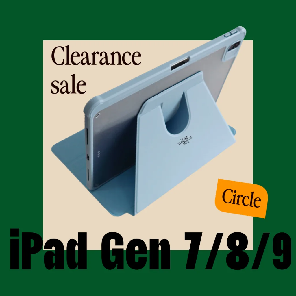 (ลด 100 สั่งผ่าน Video) [ลดล้างสต็อค] เคสไอแพด Gen 7/8/9