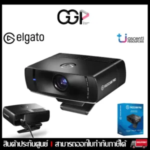 [กรุงเทพฯ ด่วน 1 ชั่วโมง] Elgato Facecam Pro - 4K 60Fps Ultra HD Webcam Profesional Webcam ประกันศูนย์