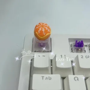 ปุ่มกดคีย์บอร์ด PBT รูปแมวน่ารัก สีชมพู สําหรับคีย์บอร์ด Mechanical