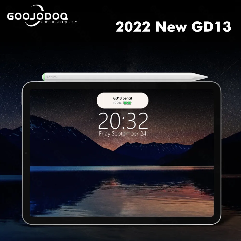 [Value Choice] GOOJODOQ 13th GD13 ปากกาสไตลัสอัจฉริยะไร้สาย พร้อมปากกา สําหรับ mini 6 Air 4 Air 5 2019 2020 2021 Pro 11 Pro 12.9apple pencil