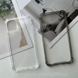 เคสใส สำหรับ iPhone รุ่นใหม่ล่าสุด  TPU+PC  กันกระแทก รุ่น16 15 14 13 12 Pro Max/12/11 pro/11/XS Max/XR/X|8/ 7 Plus