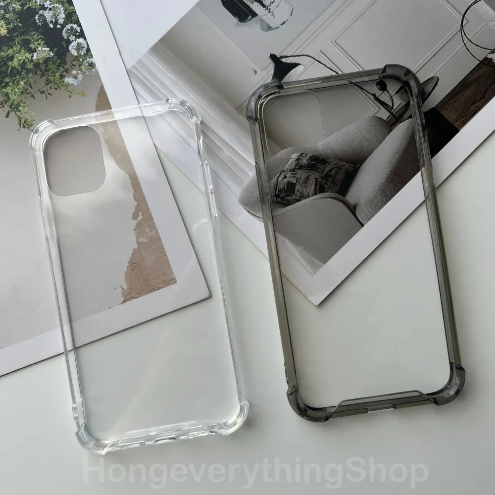 เคสใส สำหรับ iPhone รุ่นใหม่ล่าสุด  TPU+PC  กันกระแทก รุ่น16 15 14 13 12 Pro Max/12/11 pro/11/XS Max/XR/X|8/ 7 Plus
