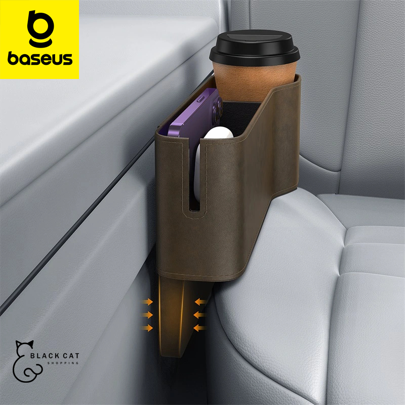 พร้อมส่ง  Baseus ที่เก็บของข้างเบาะ ที่เก็บของในรถ ที่เก็บของข้างเบาะรถยนต์ ที่วางของในรถยนต์ car storage box ที่วางของ
