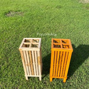 ตะกร้าใส่ไม้กวาดแบ่งช่อง ที่ใส่ไม้กวาด