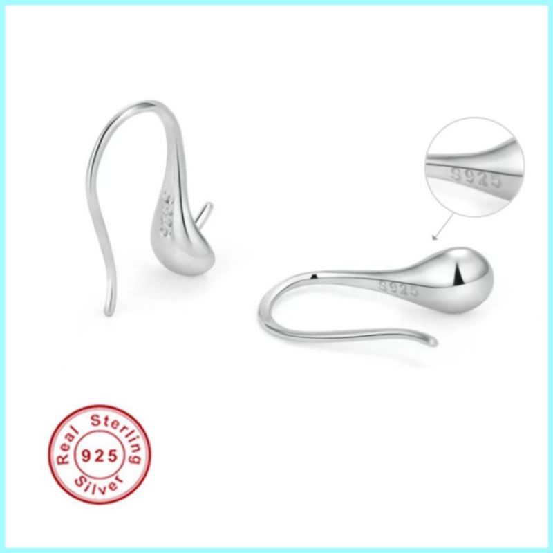 ก้านต่างหูเงินแท้ 925 SH17