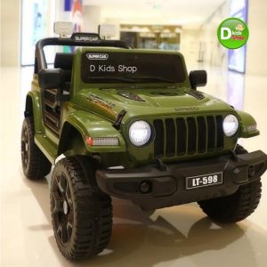 12.12  รถแบตเตอรี่เด็ก รถเด็กนั่งทรงJeeb 5 มอเตอร์ ขับเคลื่อน 4 ล้อ 4×4 รุ่นใหม่ล่าสุด No.2109