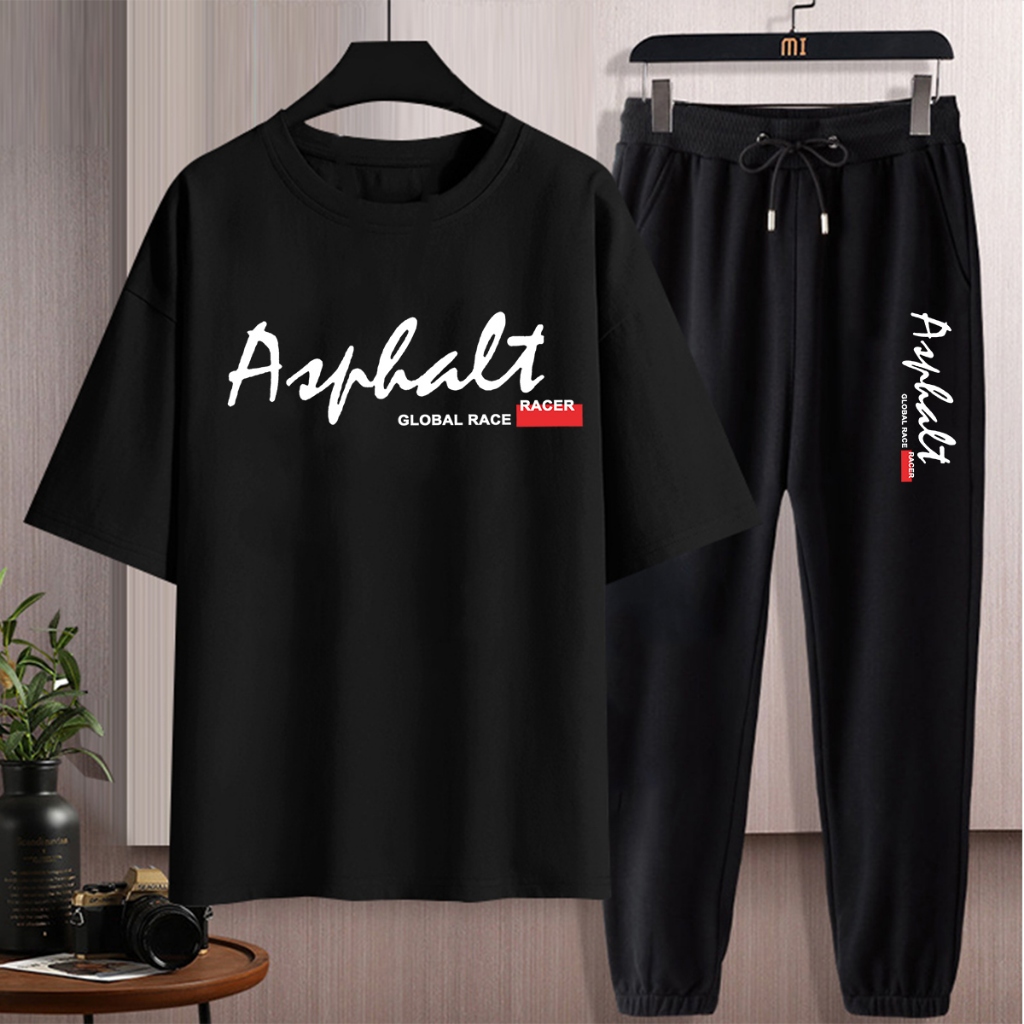 #D471+CKH471(สิงค้าพร้อมส่งจากไทย)ชุดเซ็ทเสื้อแขนสั่ง+กางเกงขายาว ใส่ได้ทั้งชายและหญิงผ้านุ่มใส่สบาย.ลายสวยแฟชั่นนานาชาต