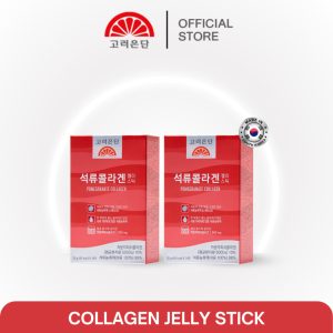 [โปร 2 กล่อง] Korea Eundan Pomegranate Collagen Jelly Stick โคเรียอึนดัน เจลลี่ คอลลาเจนทับทิมเข้มข้น