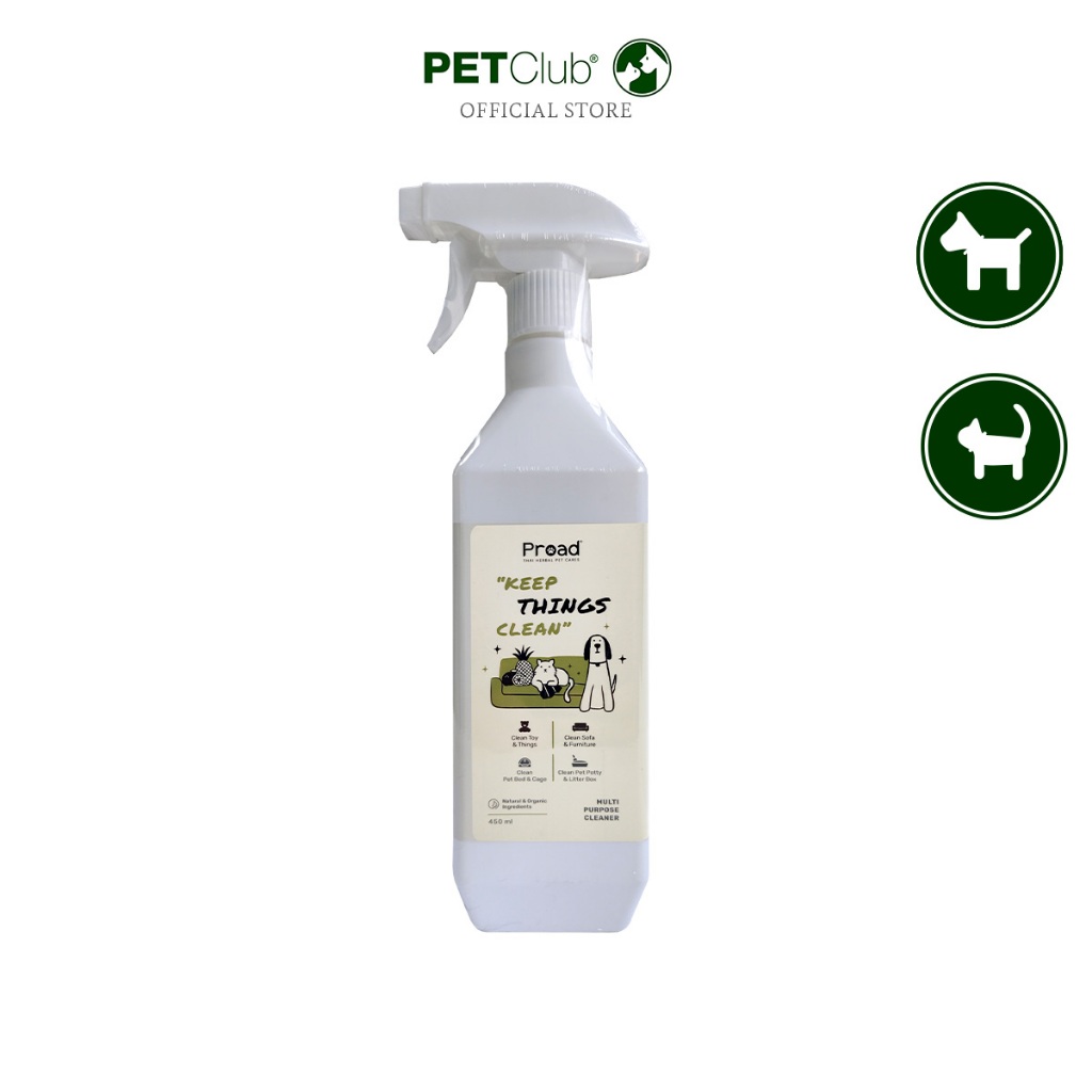 [PETClub] PROAD – Keep THINGS Clean – สเปรย์ทำความสะอาดอเนกประสงค์ (450ml.)
