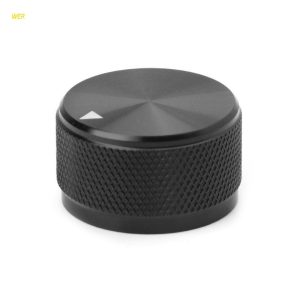WER 30x17mm Potentiometer Knob Cap Volume Control Aluminum Encoder Multimedia Speakers Spare Parts For HIFI Audio Amplifier Musical Instruments