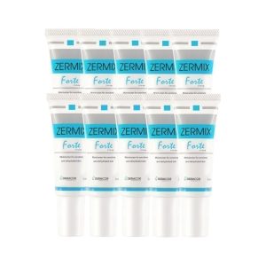 [ชุดของขวัญ 10ชิ้น มูลค่า 1,119.-] ZERMIX Forte Cream 5ml.10ชิ้น ครีมกู้ผิวหน้าแพ้ง่าย