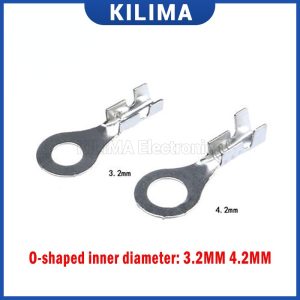 ชุดขั้วต่อสายไฟ ทองเหลือง 3.2 มม. 4.2 มม. 50 ชิ้น