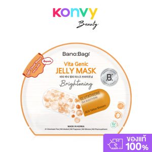 BANOBAGI Vita Genic Jelly Mask Brightening 26ml บาโนบากิ แผ่นมาสก์หน้าสูตร Brightening.