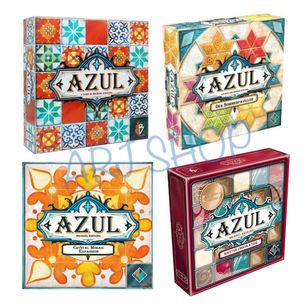 Azul : Master Chocolatier / Summer Pavilion / Crystal mosaic (กล่องแข็ง งานอย่างดี) Board game – บอร์ดเกม