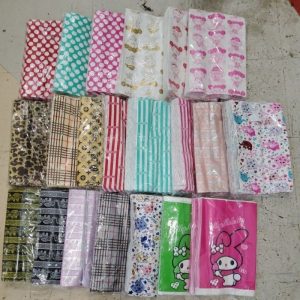 ถุงพลาสติ๊กพิมพ์ลาย☘️#ขนาด8″×12″ มีลายให้เลือกลากหลาย