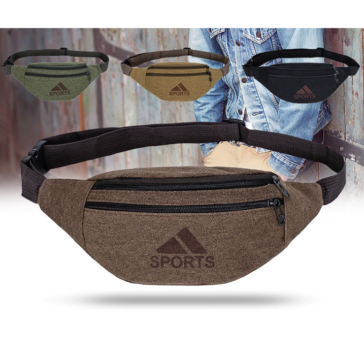 (B130)กระเป๋าคาดเอว กระเป๋าคาดอก ผู้ชาย