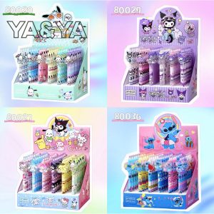 0.5mm ปากกาเจลลายการ์ตูน ปากกา พร้อมส่งในไทย48ตัวค่ะ(สีดำค่ะ)