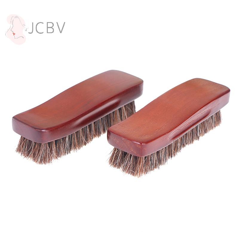 [Dhin] แปรงขนม้าธรรมชาติ สําหรับทําความสะอาดรองเท้าบูท