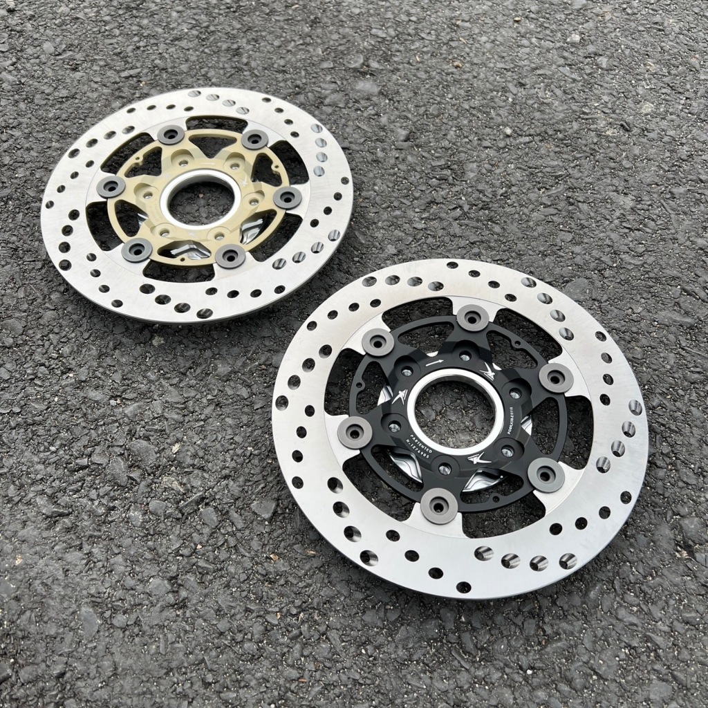 จาน TK 6หมุด 220มิลพร้อมสเปเซอร์ รูเฉียง W125 R S iบังลม