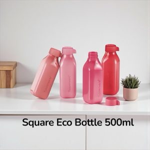 ขวดน้ำ Tupperware รุ่น Square Eco Bottle (1ใบ) 500ml