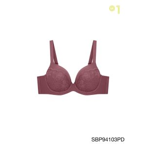 Sabina Microfiber Level 1 เสื้อชั้นใน  มีโครง รหัส SBP94103PD – สีชมพูเข้ม
