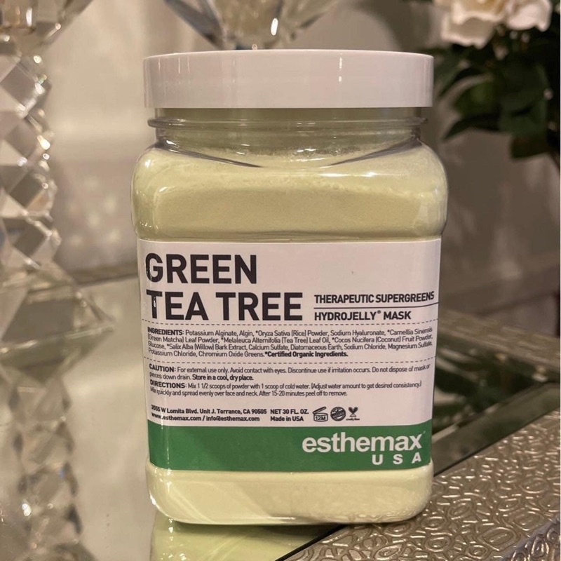 Green tea trea แท้ 100% esthemax มาส์ก
