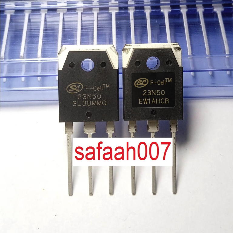 23N50 SVF23N50 มอสเฟต N- Channel  23A 500V ของใหม่ ของแท้ ราคาต่อ 1 ชิ้น