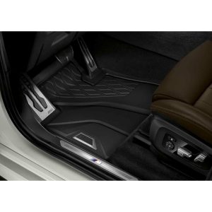 ผ้ายางปูพื้นด้านหน้า BMW Floormats -All weather, black -RHD (X5 G05, X6 G06, X7,G07) 51472458553