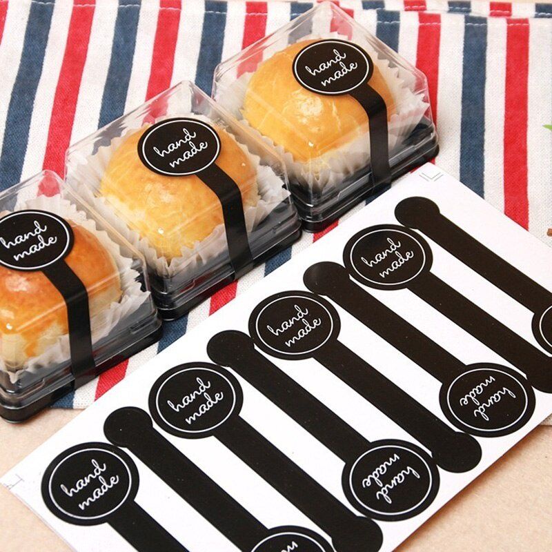 สติ๊กเกอร์คาดกล่องขนม