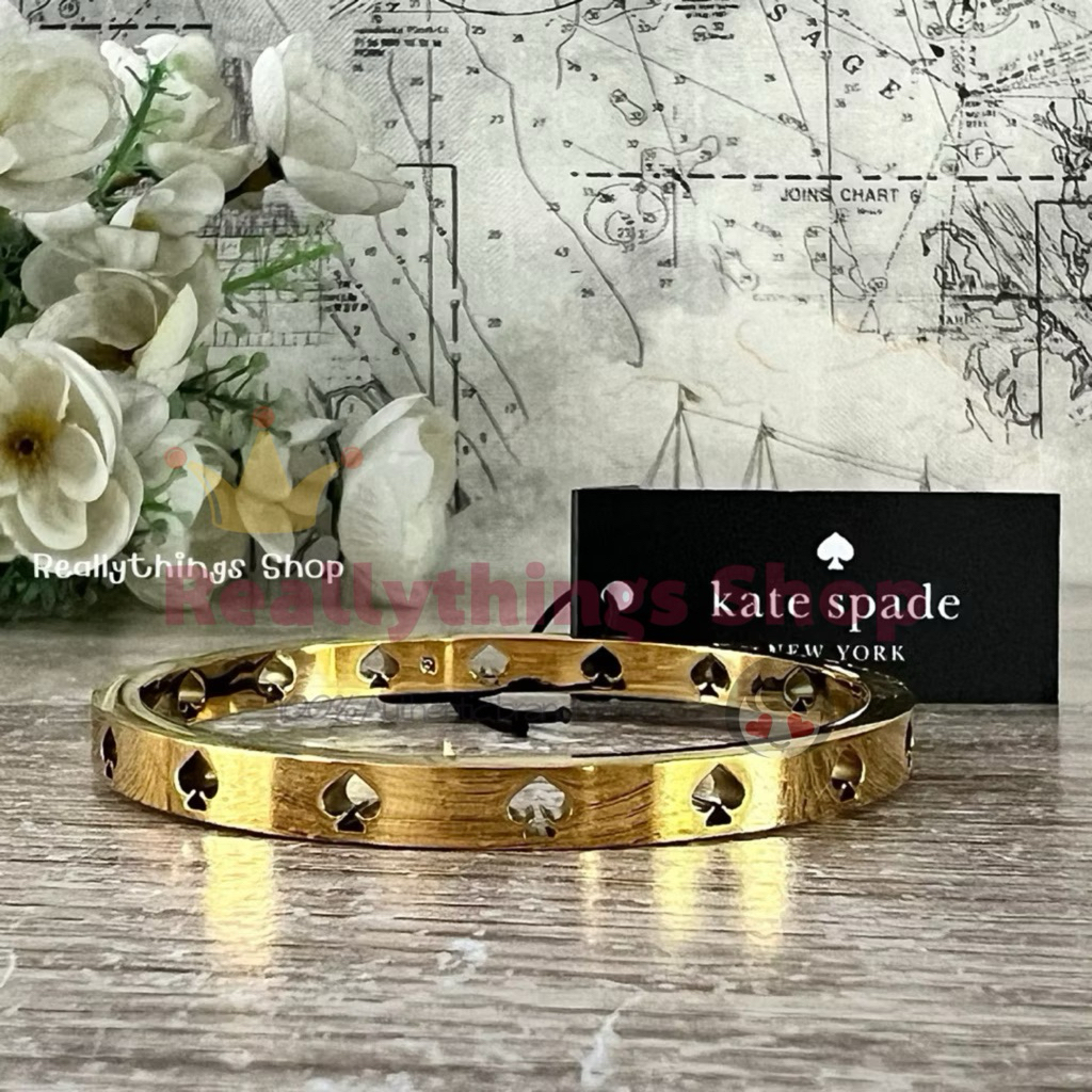 [ลดเพิ่ม:โค้ดคุ้ม+โค้ดร้านค้า]{แท้ % พร้อมส่ง+ส่งฟรี} สร้อยข้อมือ/กำไล KS Bangle Bracelet