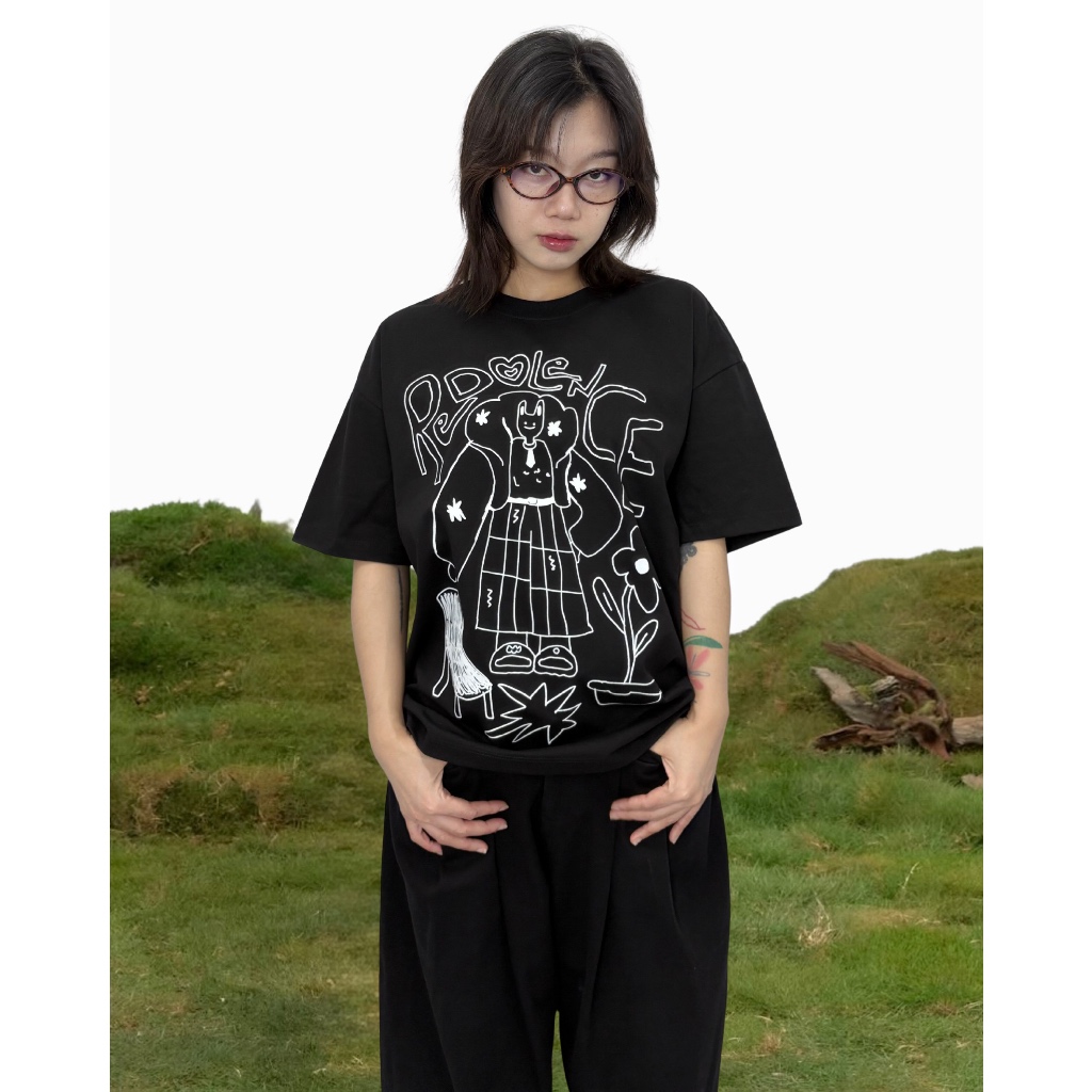 (Pre-order5-10days)Redolence.studio Boonie ver2 tee เสื้อยืดทรงoversize cotton100%