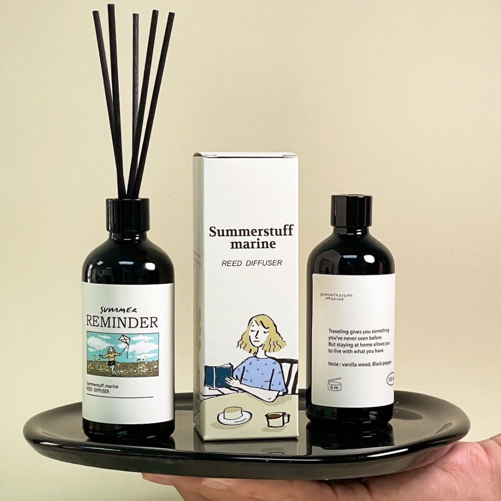 Summerstuff.marine – REED DIFFUSER (100 ml) – ก้านไม้หอมปรับอากาศ FG-RDG-001