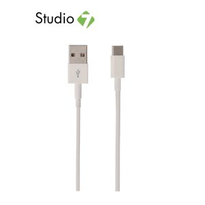 สายชาร์จ TECHPRO USB-A to USB-C 2 เมตร (TP-C01) White by Studio7