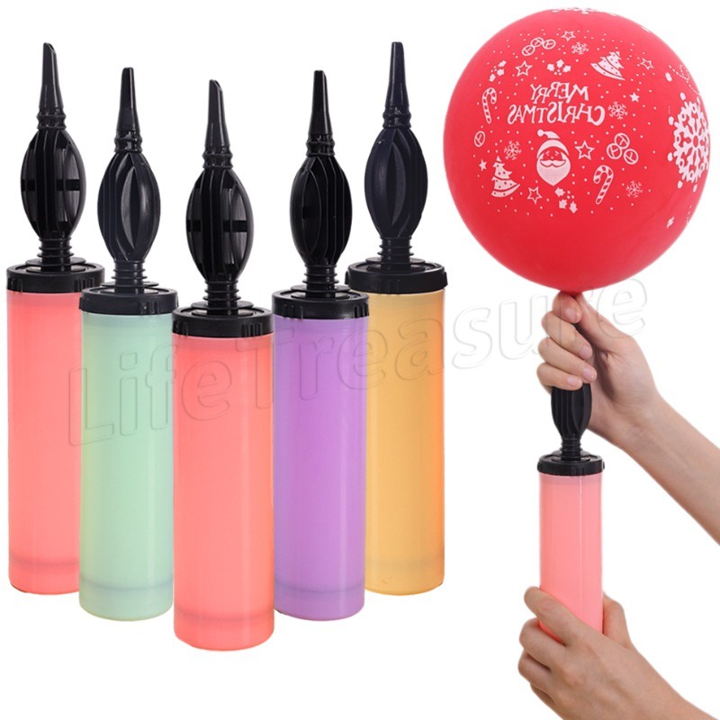 [ Featured ] ปั๊มลมพลาสติก ทนทาน / ที่สูบลมแบบมือกด แบบพกพา / ปั๊มลูกโป่ง มาการอง คริสต์มาส / เครื่องมือเป่าลม สําหรับงานเลี้ยงวันเกิด งานแต่งงาน / อุปกรณ์ลูกโป่ง