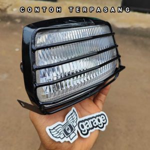 Honda Astrea Star ตัวป้องกันไฟหน้า ฝาครอบย่าง Prima ไฟหน้า Rambang