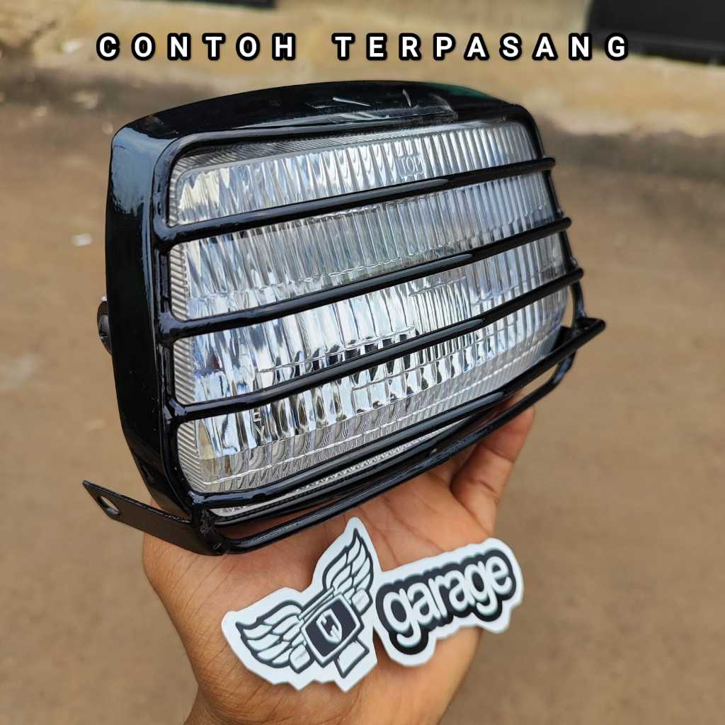 Honda Astrea Star ตัวป้องกันไฟหน้า ฝาครอบย่าง Prima ไฟหน้า Rambang