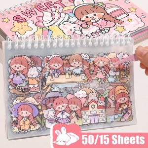 ❗ส่งของทุกวัน❗ แผ่นสําหรับตกแต่งไดอารี่ สติ๊กเกอร์ไดคัท ลายน่ารัก สติ๊กเกอร์ตกแต่ง❤