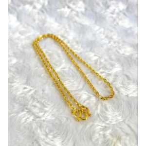 60bสร้อยคอลายโซ่ตะไบหนัก1สลึงตันแน่น งานสวยมากเหมือนจริงสินค้าจากโรงงานใส่ทนไม่แพ้ไม่คันเคลือบหนาพิเศษ