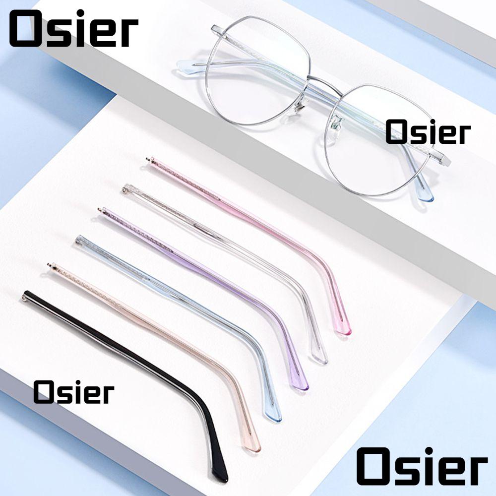 Osier1 1 คู่ แขนแว่นตา เครื่องมือซ่อมแซม กันลื่น อุปกรณ์เสริมแว่นตา