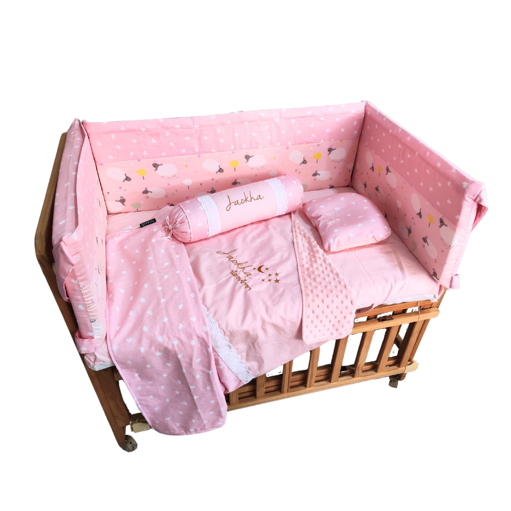 ชุดกันกระแทกเตียงไม้เด็ก มีขนาดให้เลือก