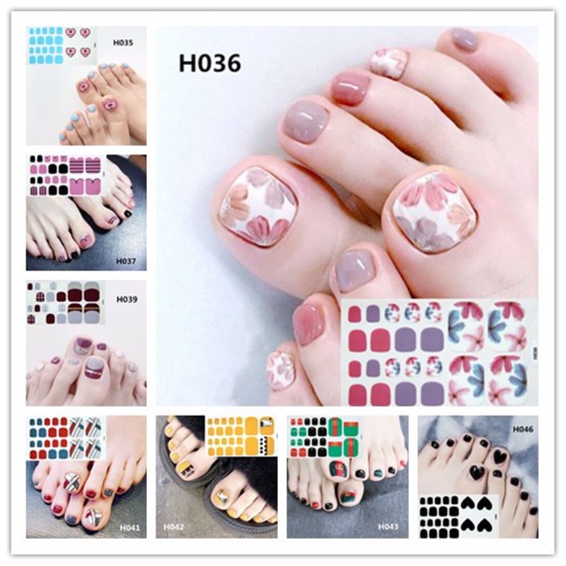 สติ๊กเกอร์ลายการ์ตูนสไตล์เกาหลี สำหรับติดตกแต่งเล็บ