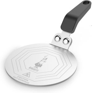 Bialetti แผ่นเหนี่ยวนำความร้อน induction plate สำหรับใช้งานMoka potกับเตาแม่เหล็กไฟฟ้า แผ่นนำความร้อน รุ่น