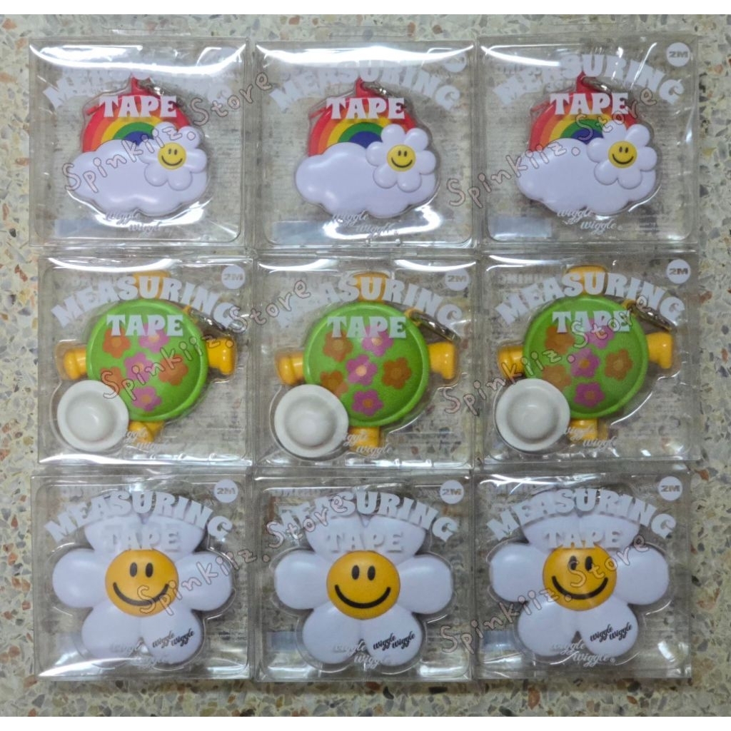 (สินค้าพร้อมส่ง!!!) Wigglewiggle Measure Tape สายวัดแบบตลับ (ส่งแมสได้คะ )