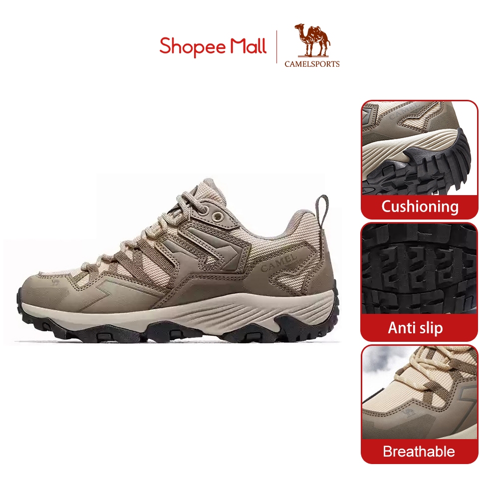 CAMEL SPORTS รองเท้ากีฬา รองเท้าปีนเขา ผู้หญิง ใหม่ กันลื่น กีฬากลางแจ้ง น้ําหนักเบา ทนต่อการสึกหรอ ข้ามประเทศ เดินป่า
